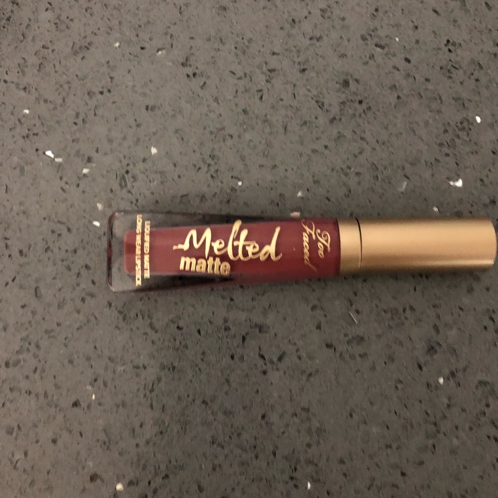 Too faced melted liquid lipstick color suck it